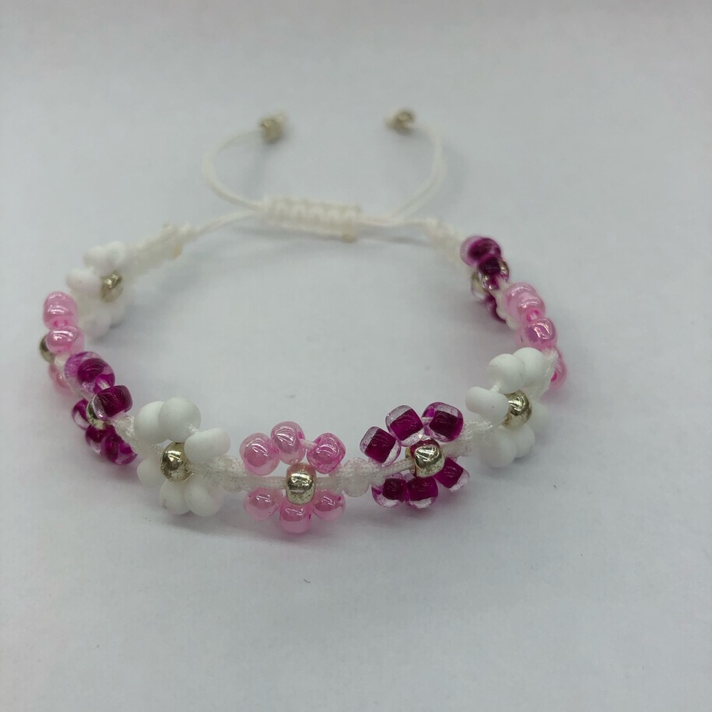 Bracelets macrame adjustable (set of two)